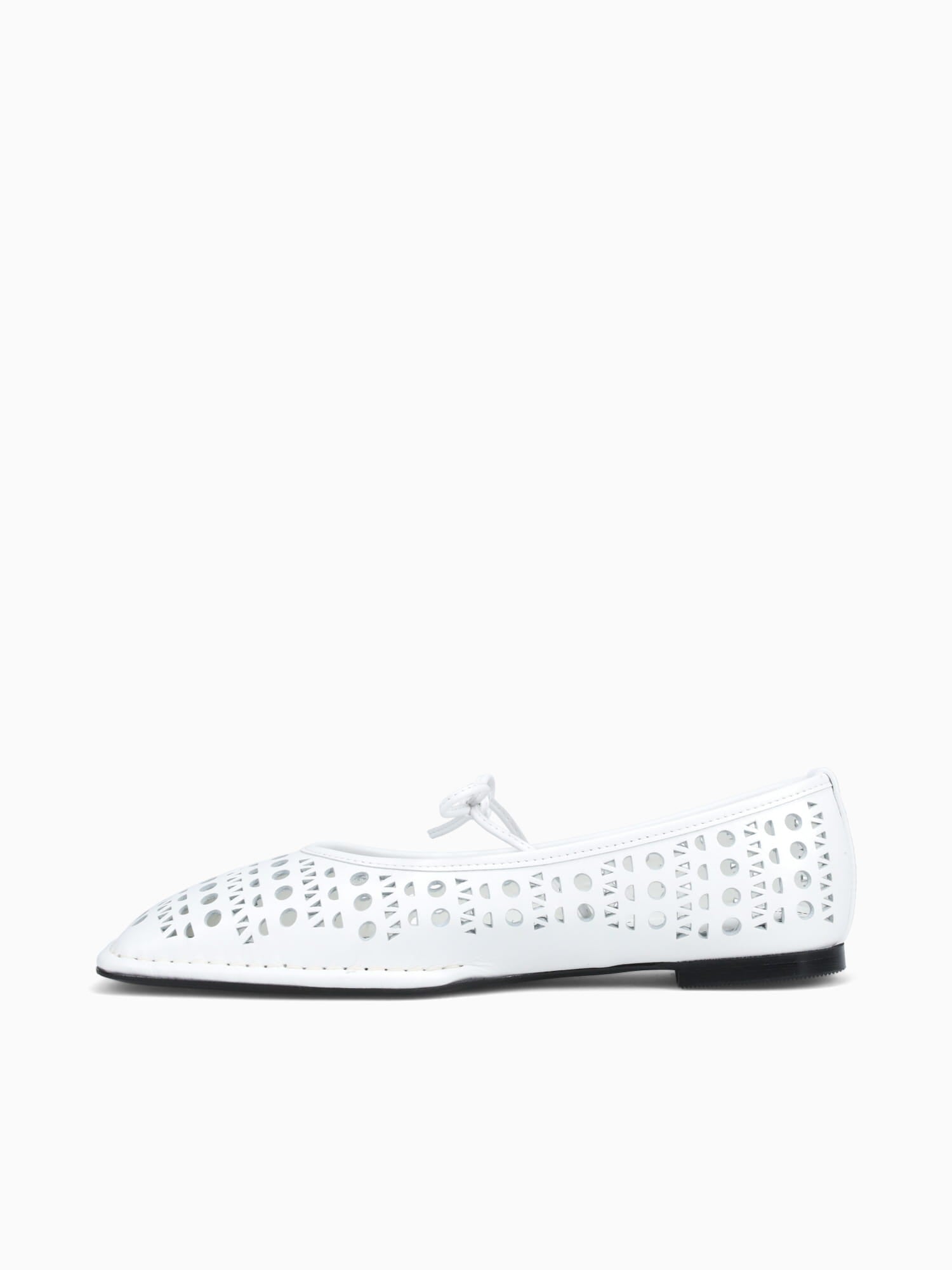 Sway Slit White Leather White / 36 / M