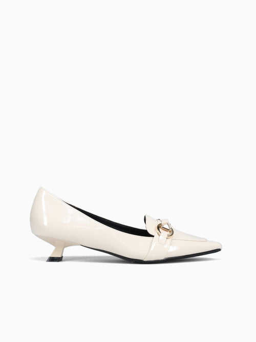 Finch Off White Pantent Off White / 5 / M