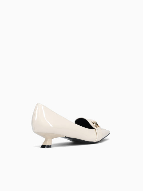Finch Off White Pantent Off White / 5 / M