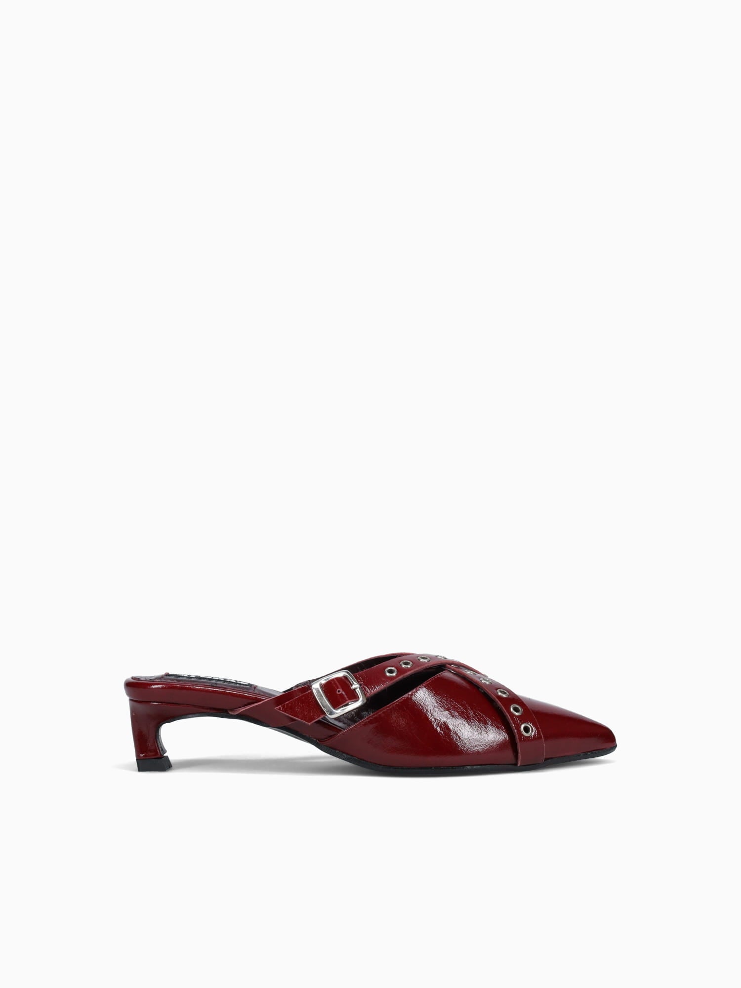 Zyra Burgundy Leather Wine / 36 / M