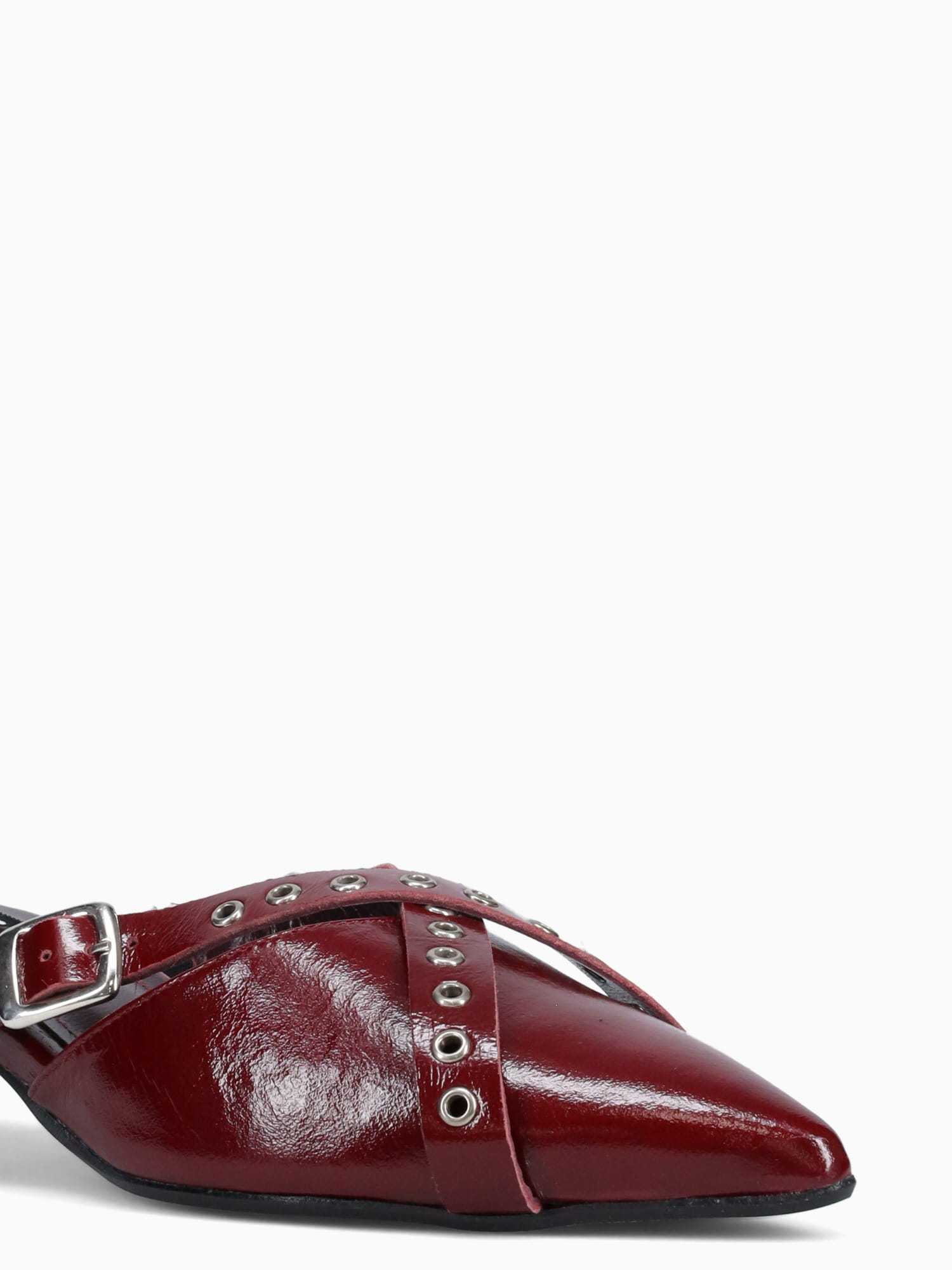 Zyra Burgundy Leather Wine / 36 / M