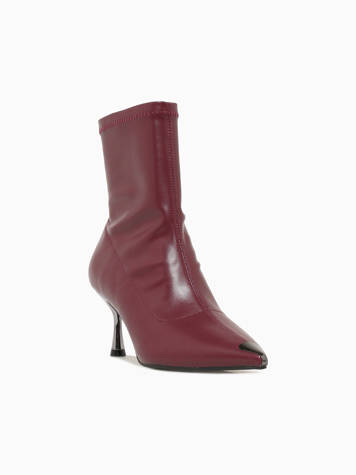 Haru Burgundy Smooth Leather Wine / 5 / M