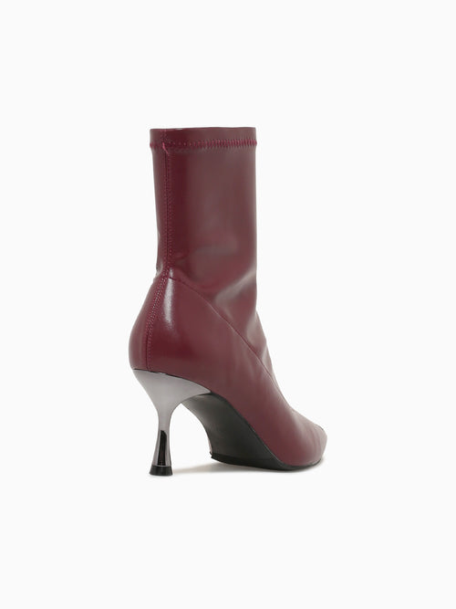 Haru Burgundy Smooth Leather Wine / 5 / M