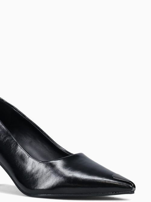 Dune Black Smooth Leather Black / 5 / M