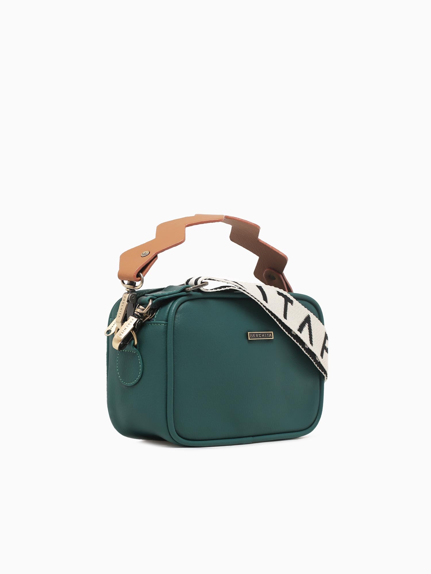 Bandolera Dalia Verde Oscuro Dark Green