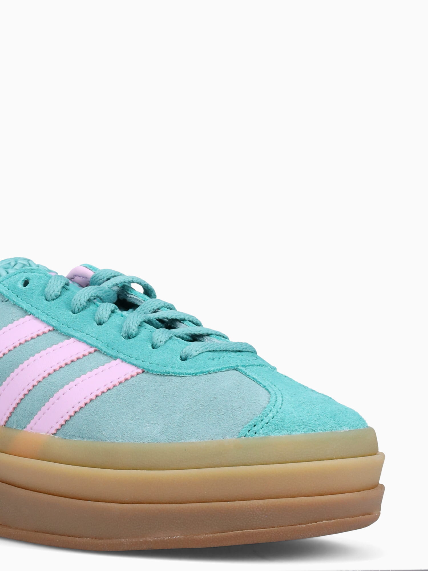 adidas gazelle silver green womens Gazelle Bold W Powder Teal Bliss Lilac Aqua / 7 / M