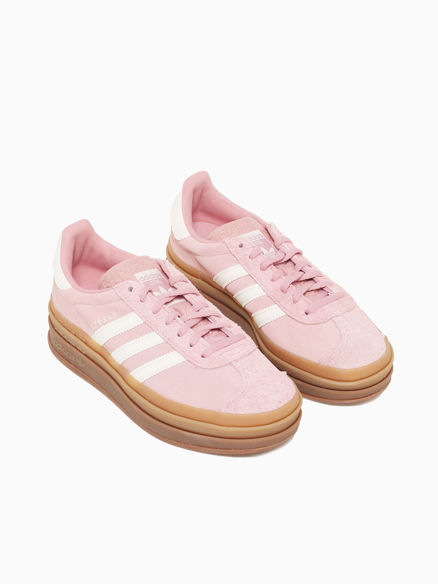 adidas Originals Womens Gazelle Bold Trainer - Pink - Size