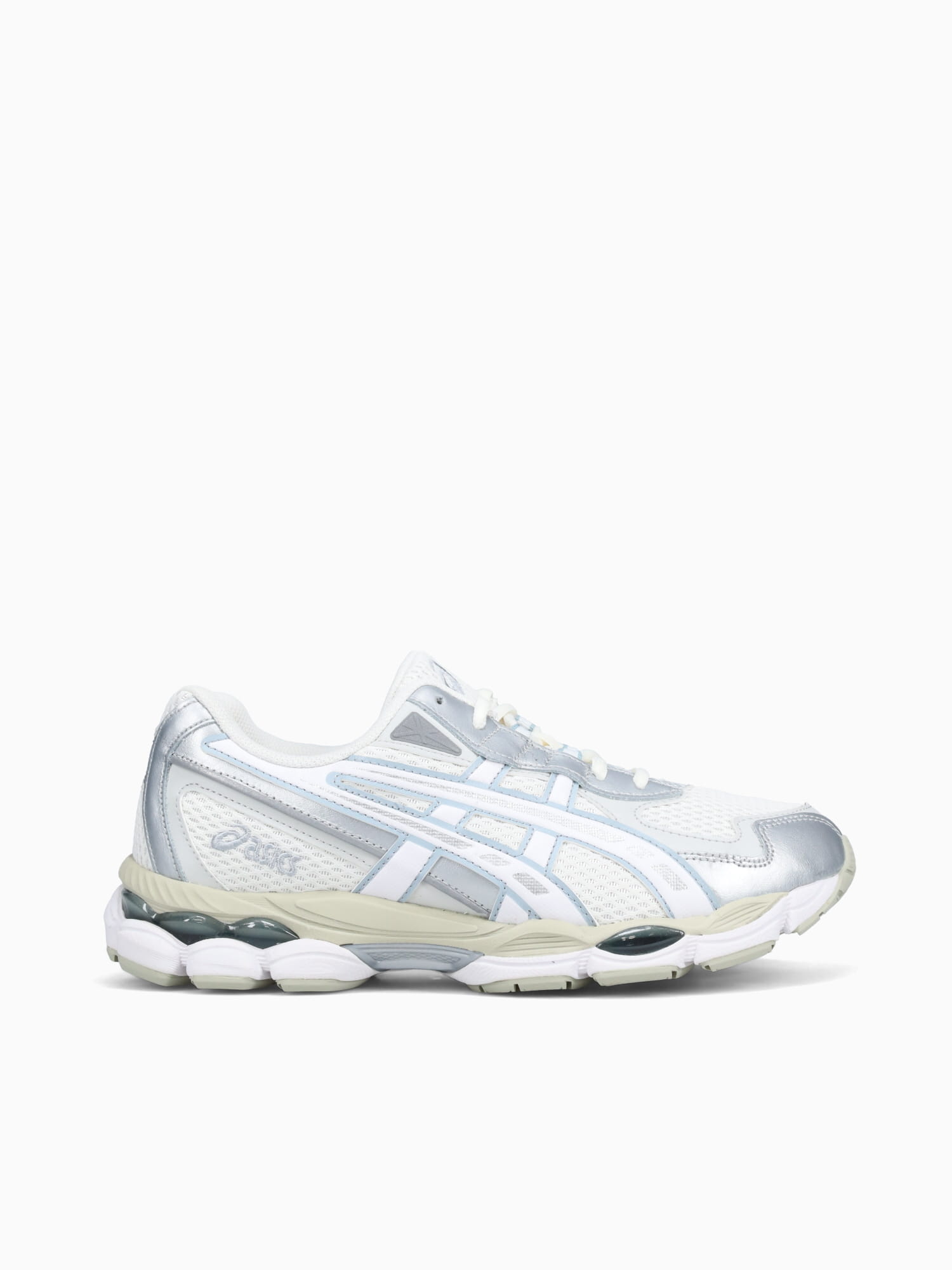 Gelnyc 2055 Cream Dolphin grey leather Grey / 4 / M