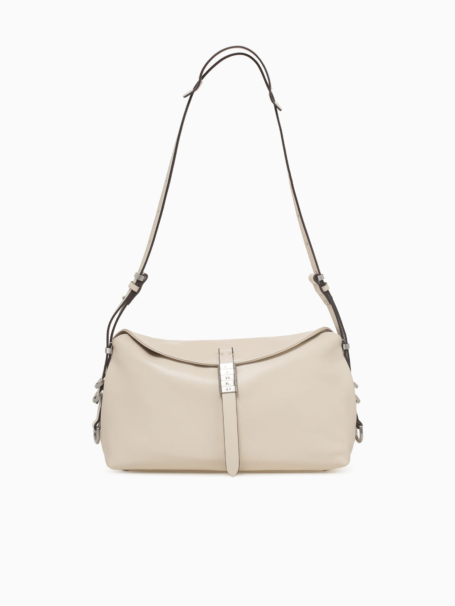 Saddle Baguette Bianco Seta White