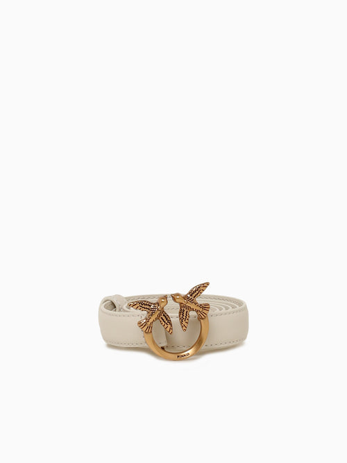 Love Berry H2 Belt Bianco Seta White / S