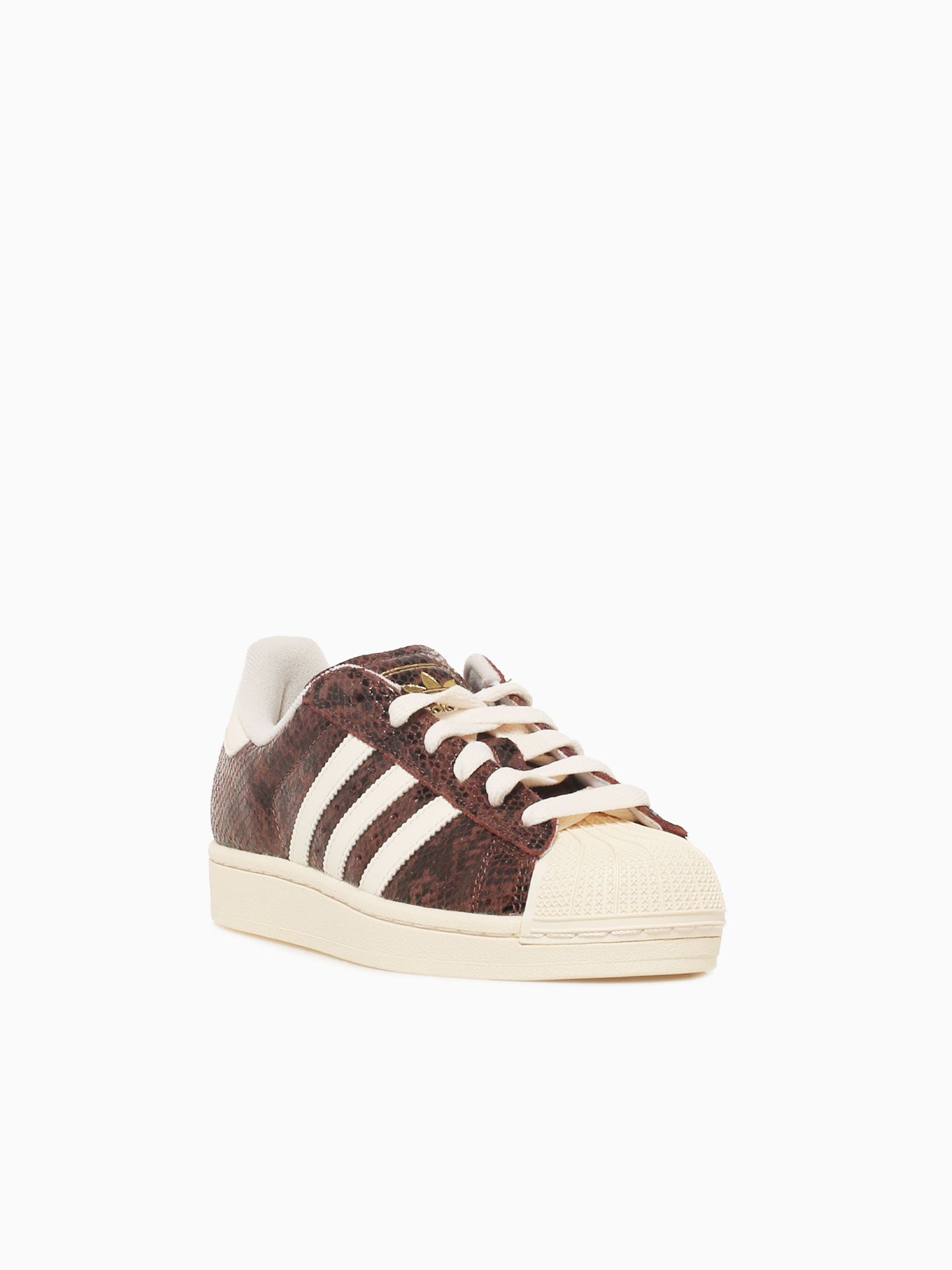 Superstar Brown Snake White leather Brown / 5 / M
