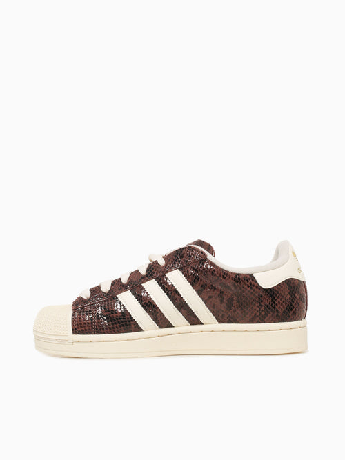 Superstar Brown Snake White leather Brown / 5 / M
