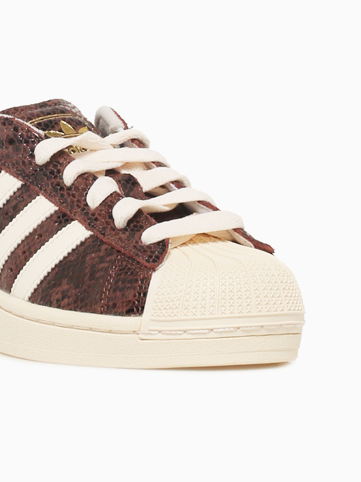 Superstar Brown Snake White leather Brown / 5 / M