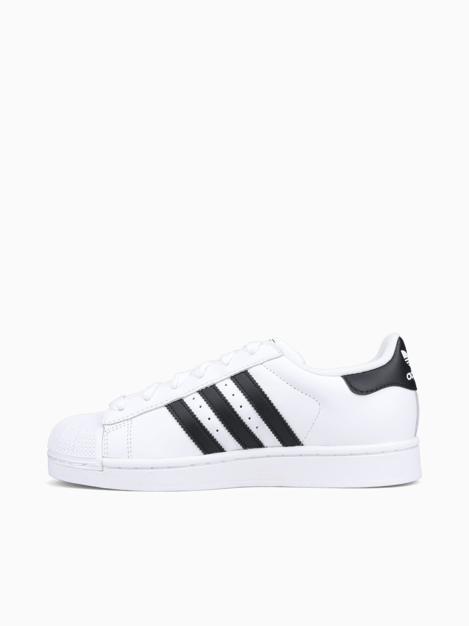 Super Star White Black leather White / 4 / M