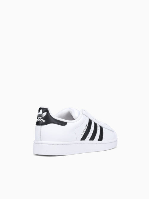 Super Star White Black leather White / 4 / M