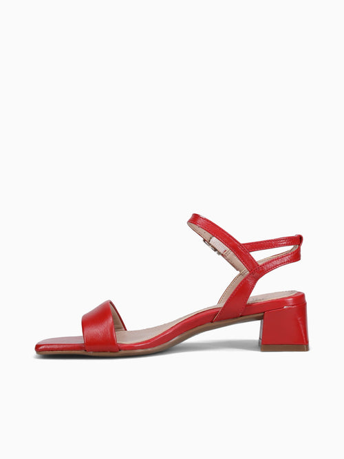 Hana Red Leather Red / 5 / M