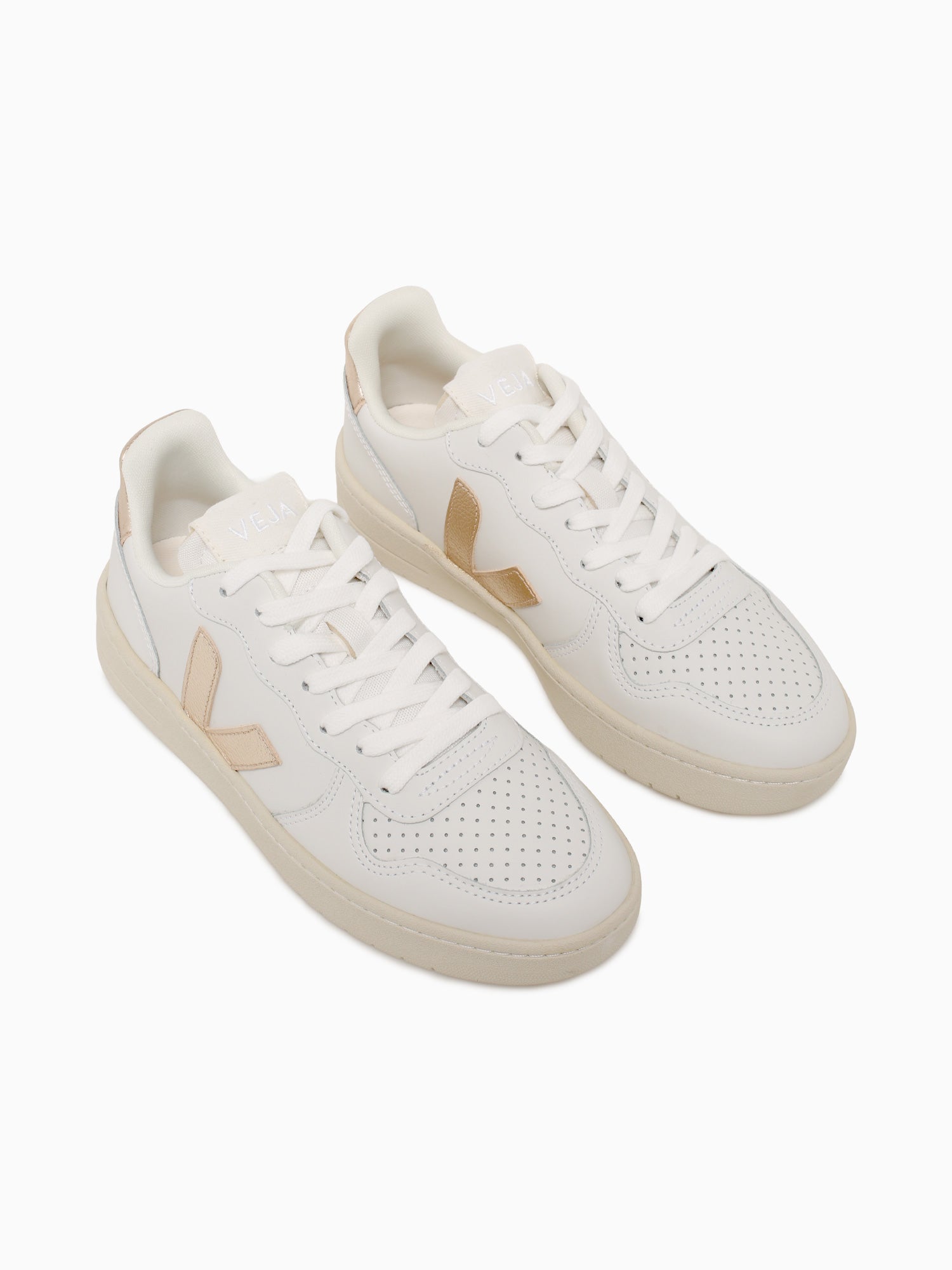 V10 Extra White Platine leather White / 36 / M