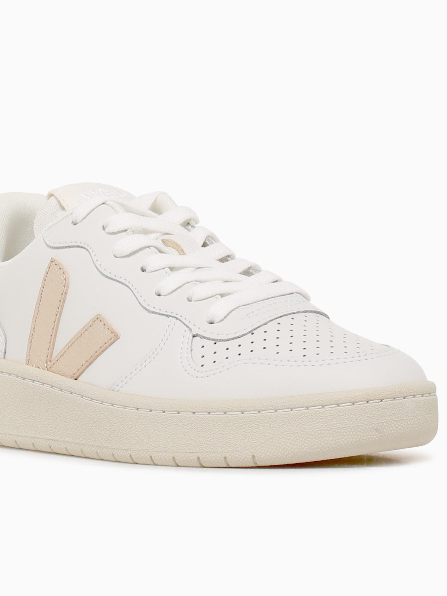 V10 Extra White Platine leather White / 36 / M