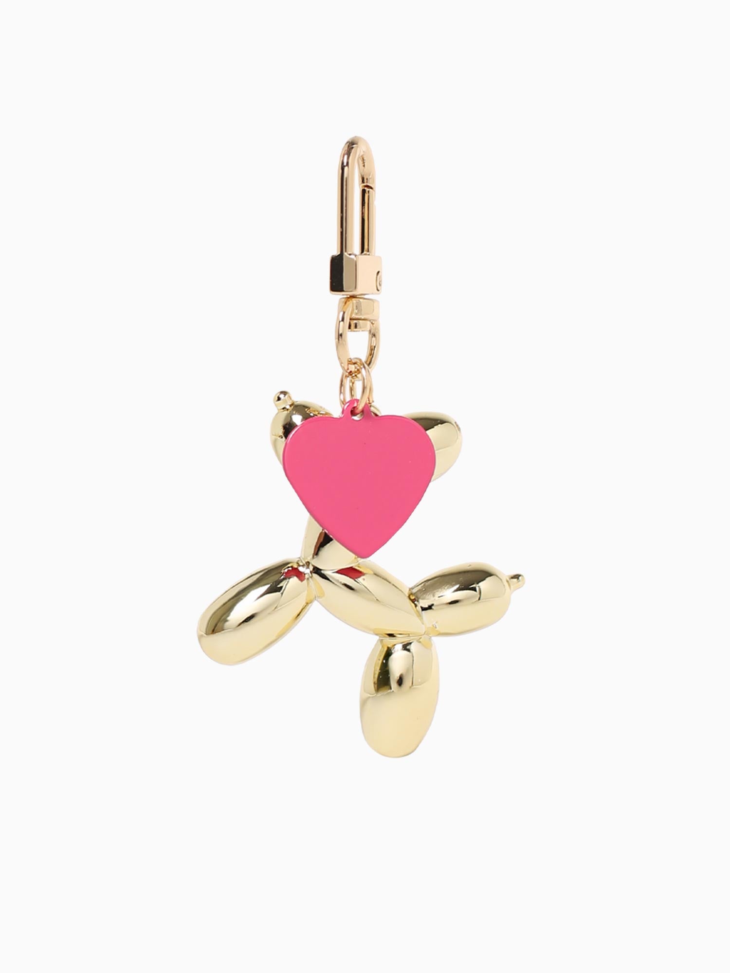 Gold Ballon Dog Charm Gold