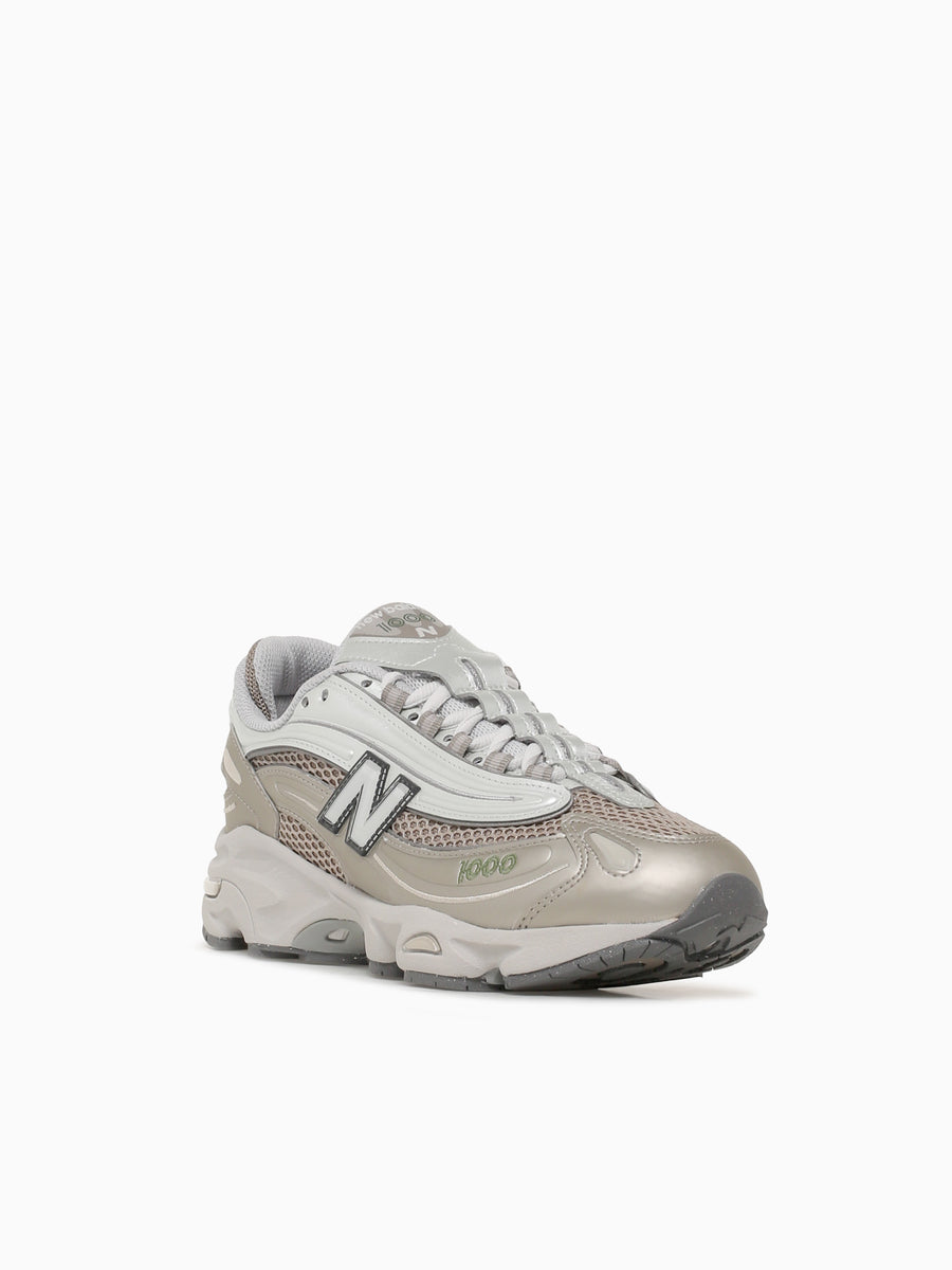1000 Silver Metalic Leather Silver / 8 / M