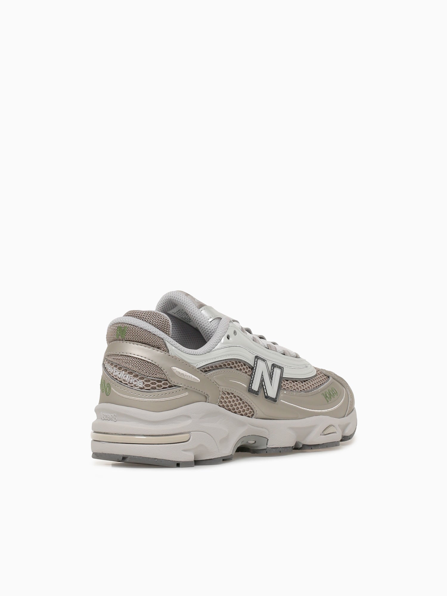 1000 Silver Metalic Leather Silver / 8 / M