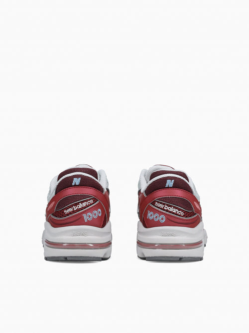 1000 Monarch Burgundy Leather Wine / 8 / M