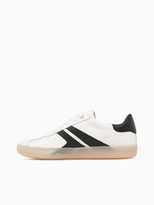 Medina White Black leather Black White / 5 / M