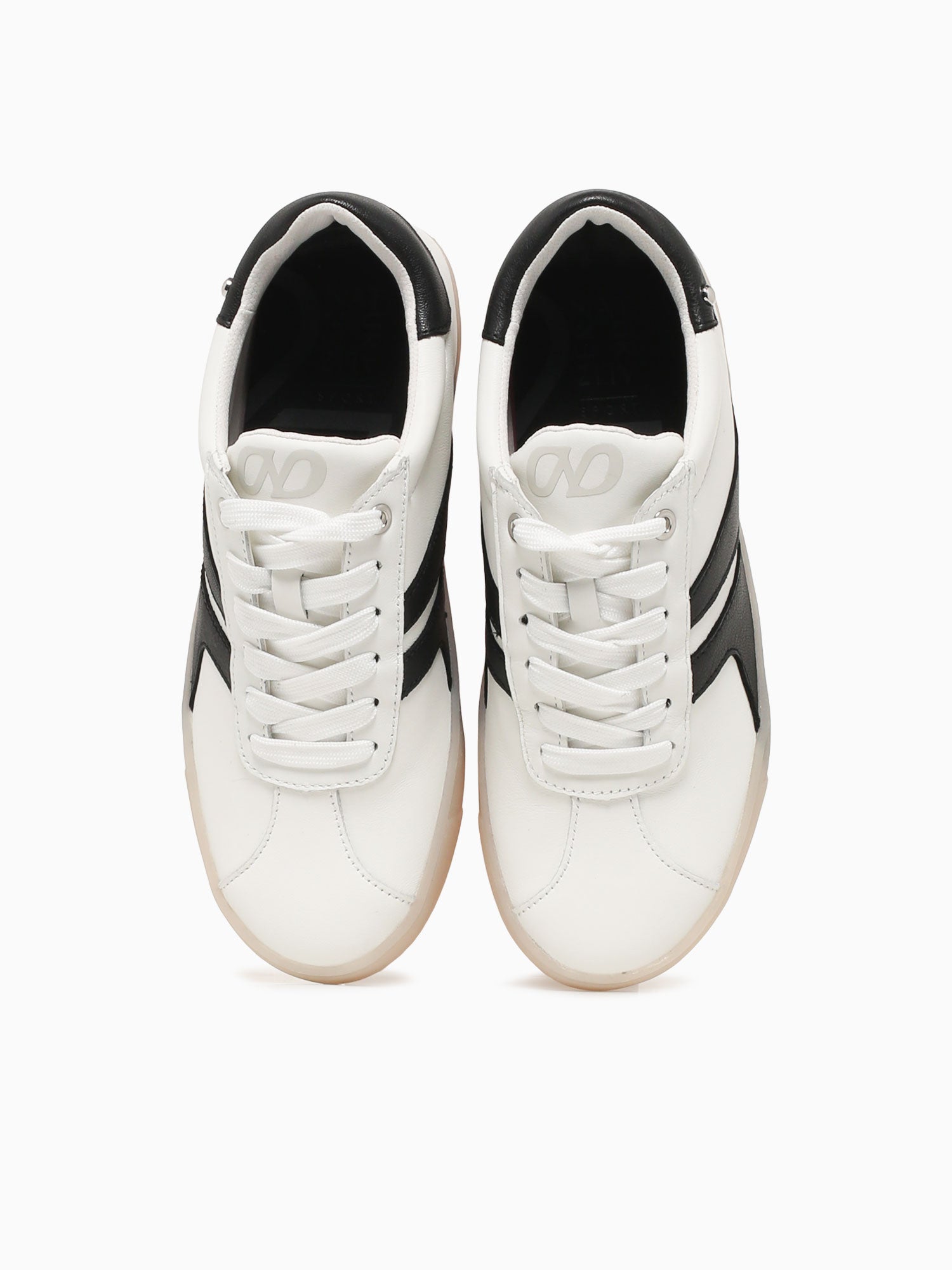 Medina White Black leather Black White / 5 / M