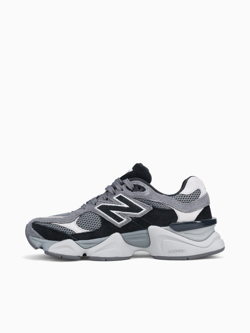 9060 Black Grey suede Black / 4 / M
