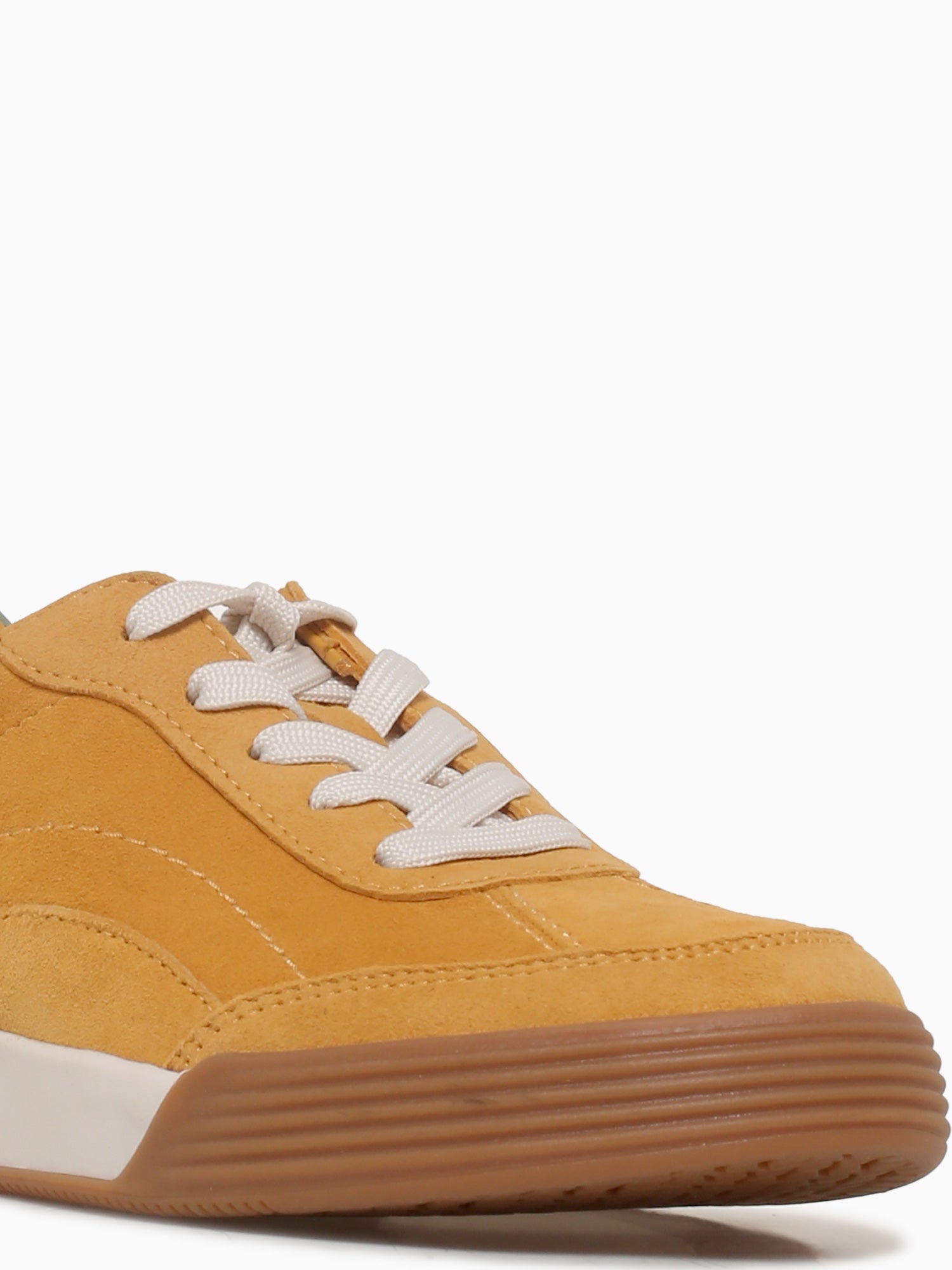 Cami Honey Gold Suede Leather Yellow / 5 / M