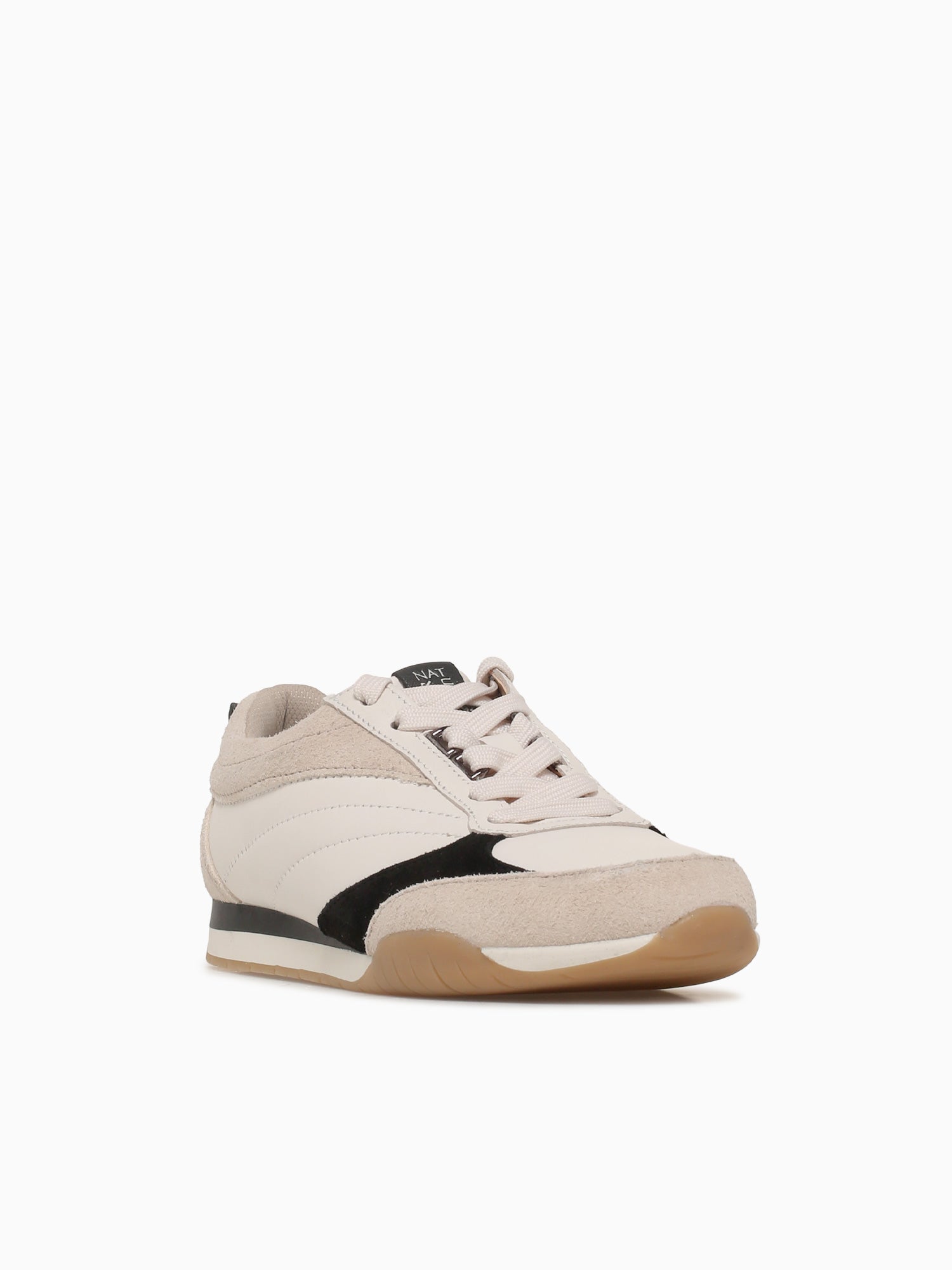 Tao White Black leather Suede Black White / 5 / M