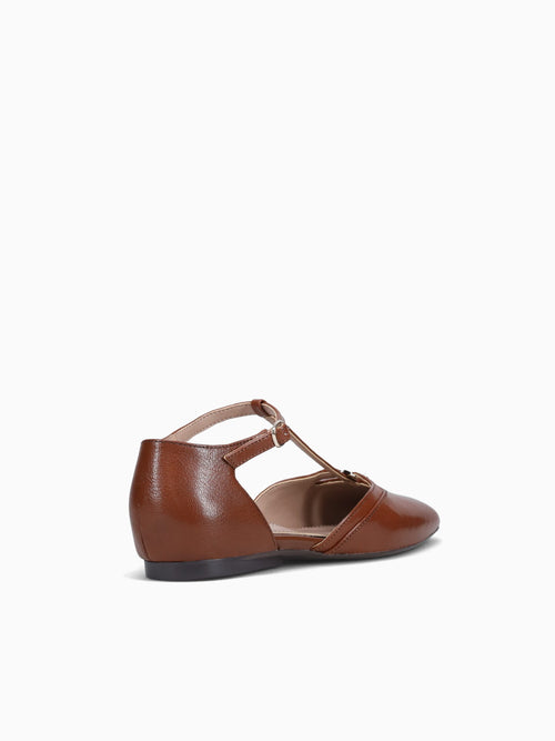 Caresse Caramel Leather Medium Brown / 5 / M