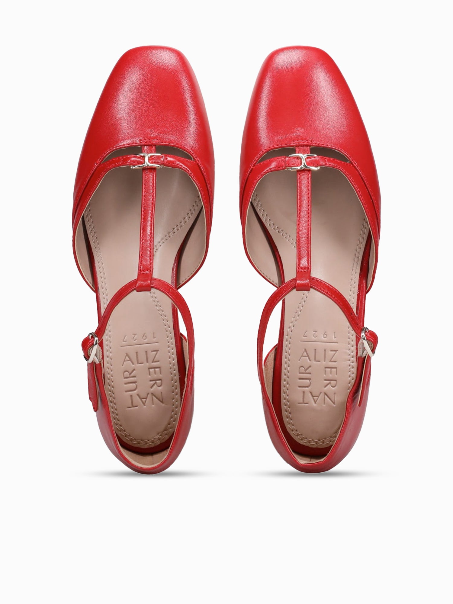 Caresse Red Leather Red / 5 / M
