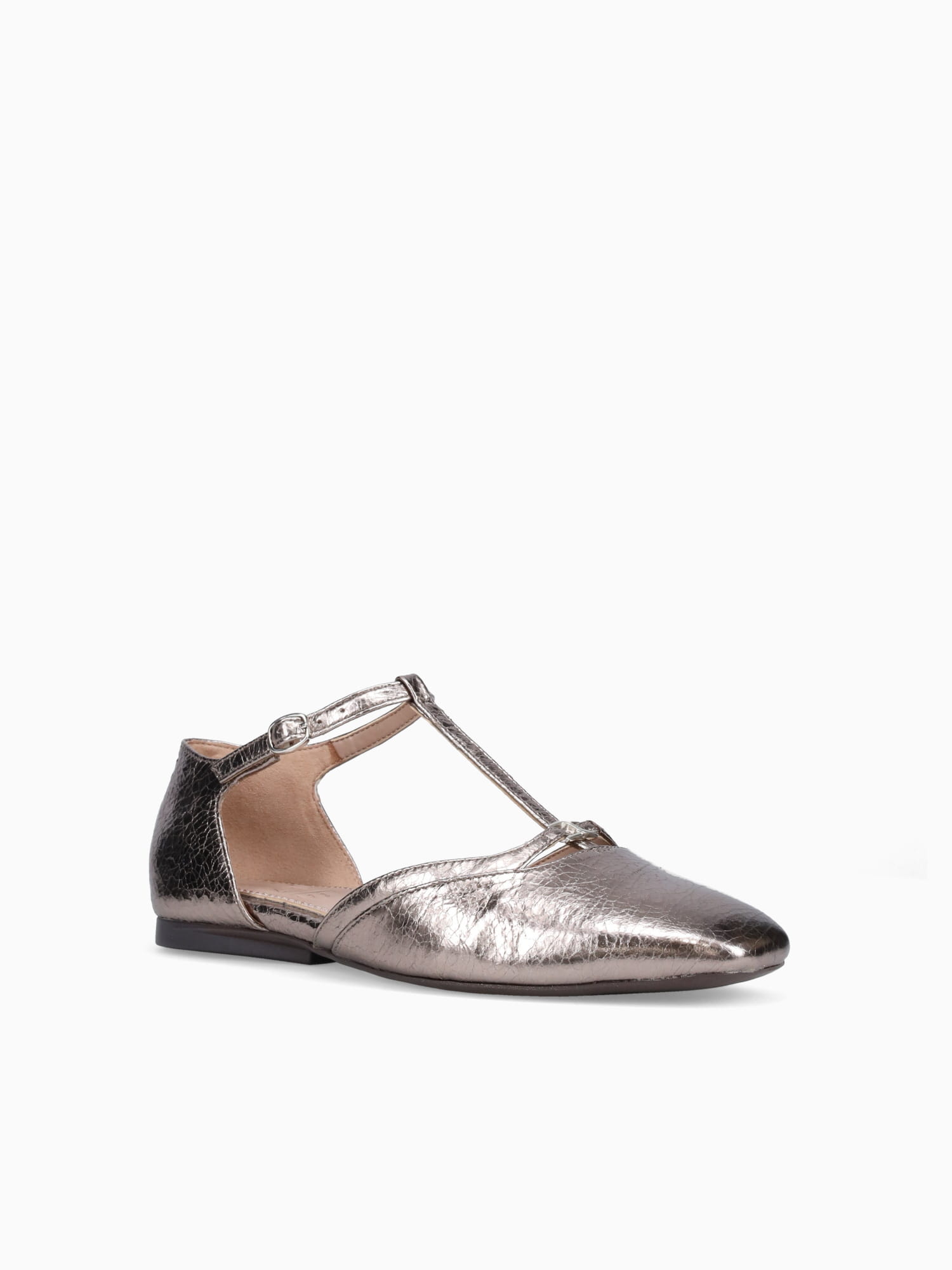 Caresse Pewter Leather Pewter / 5 / M