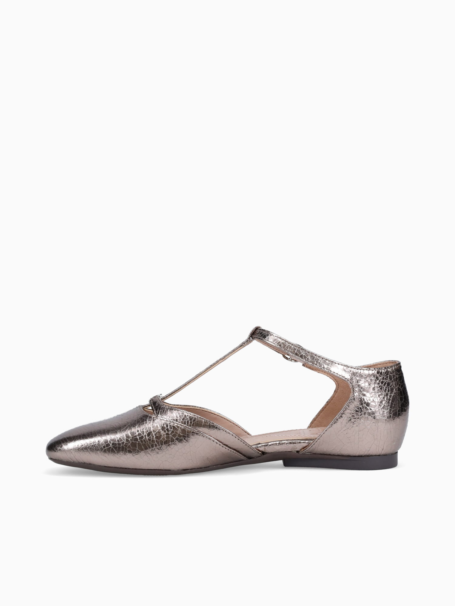 Caresse Pewter Leather Pewter / 5 / M