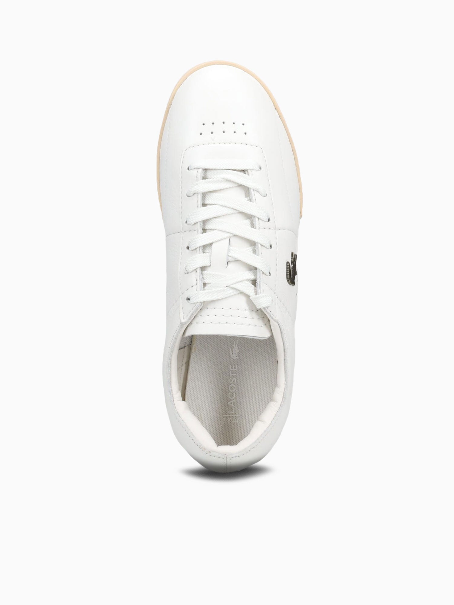 Aura Offwht Ltbrw leather Off White / 8 / M