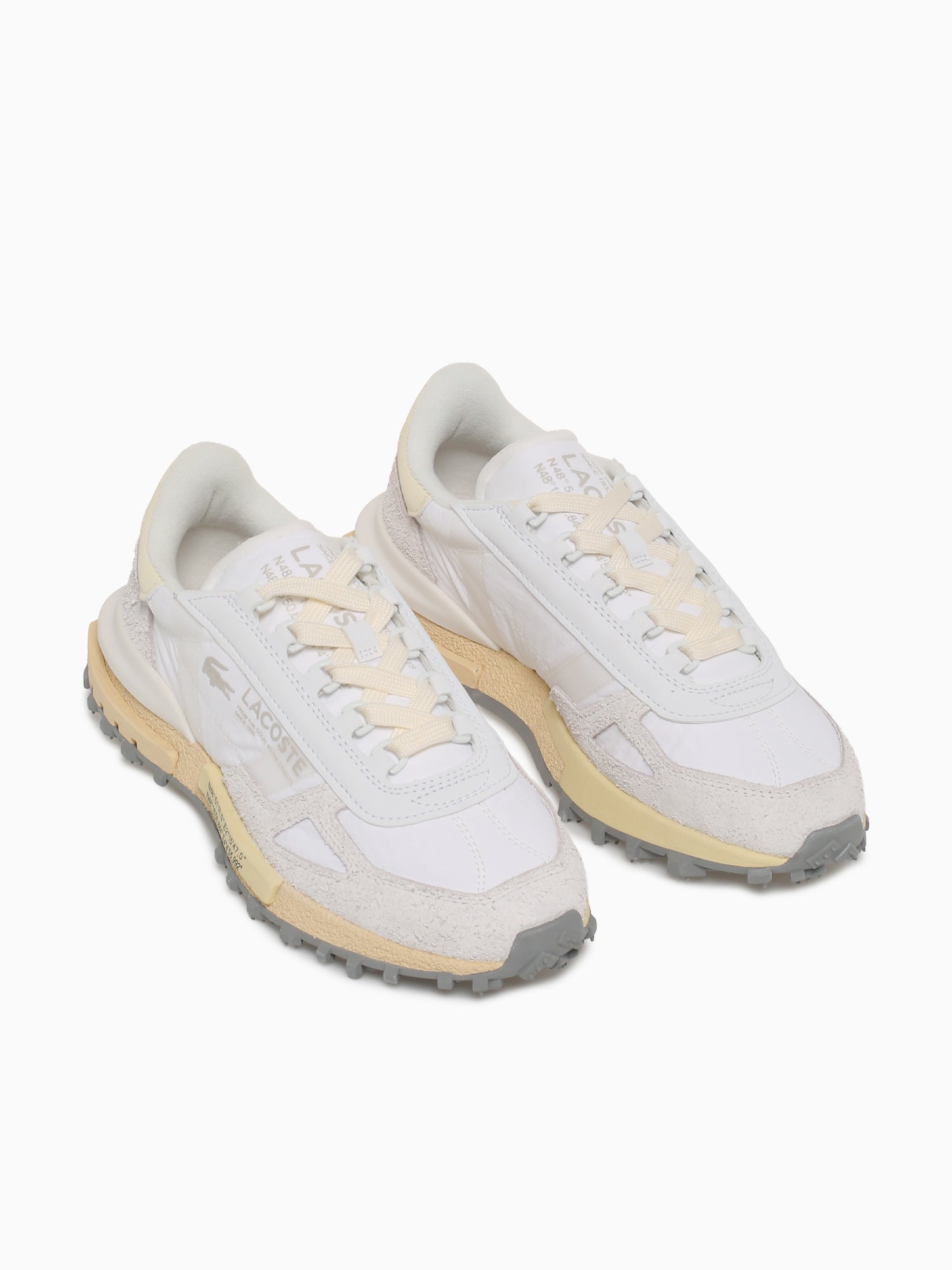 Elite Active Wht Lt yellow nylon White / 8 / M