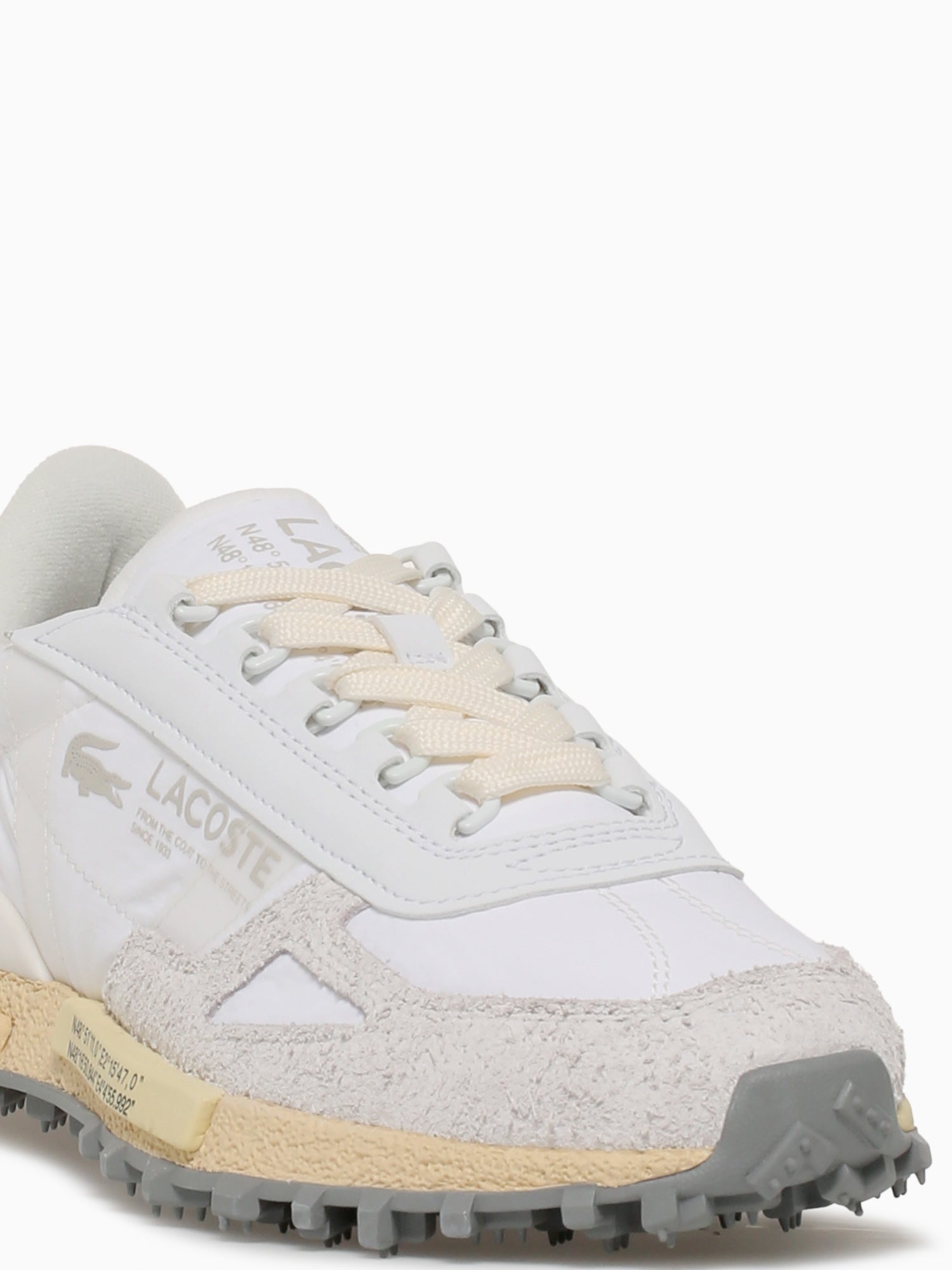 Elite Active Wht Lt yellow nylon White / 8 / M