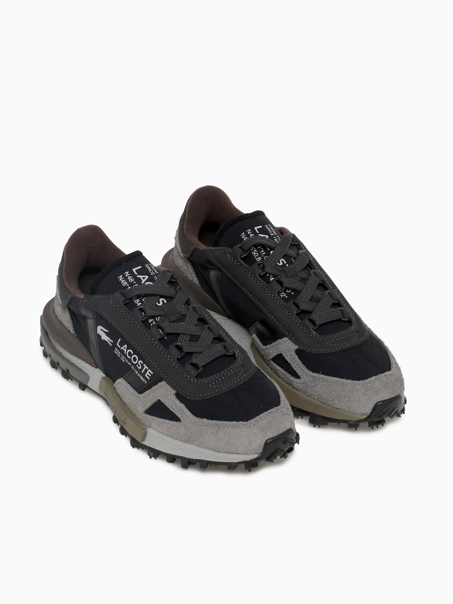 Elite Active Dk Gry Dk brw nylon Dark Grey / 8 / M