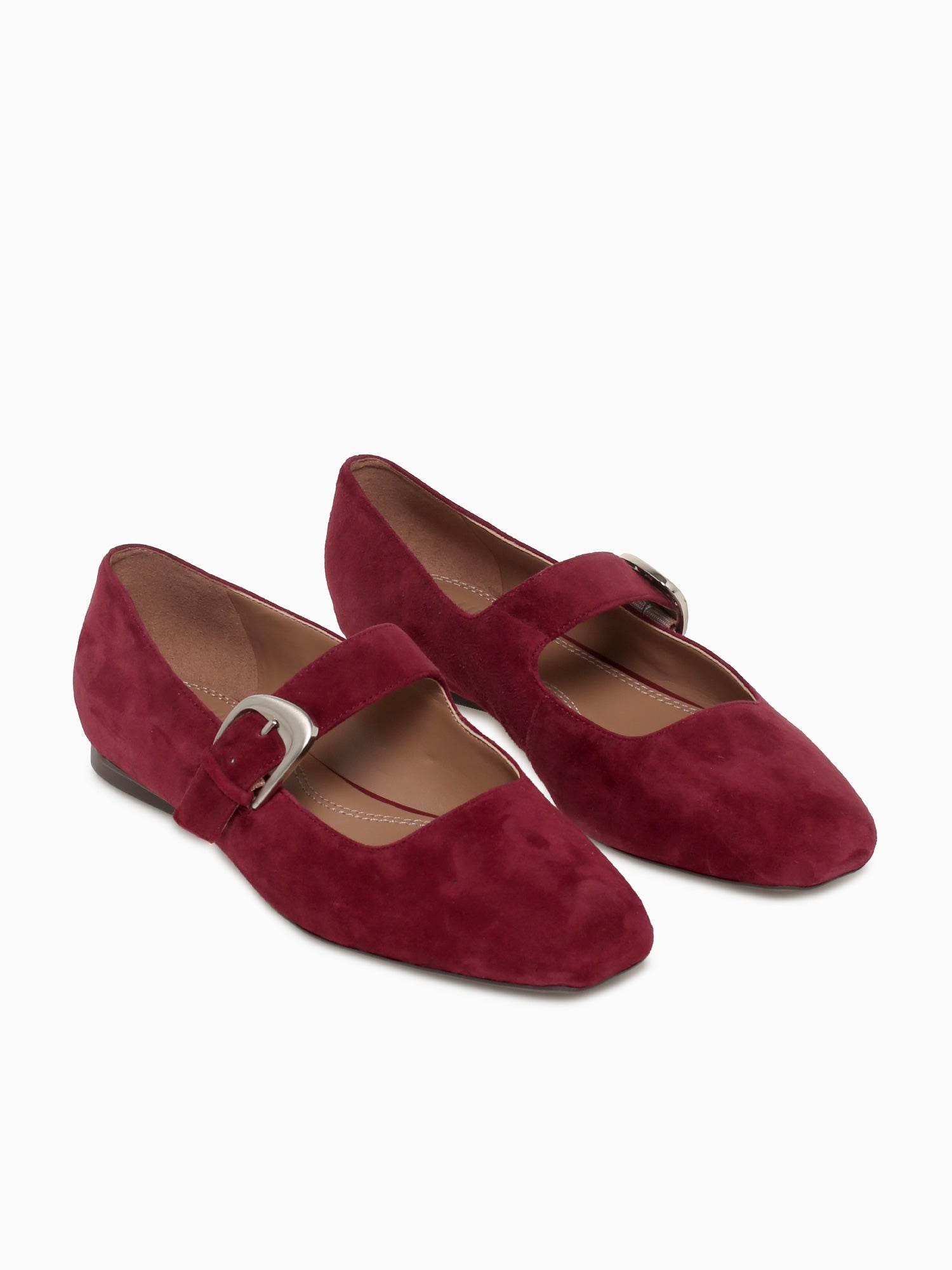 Cosmic Cranberry Suede Leather Red / 5 / M