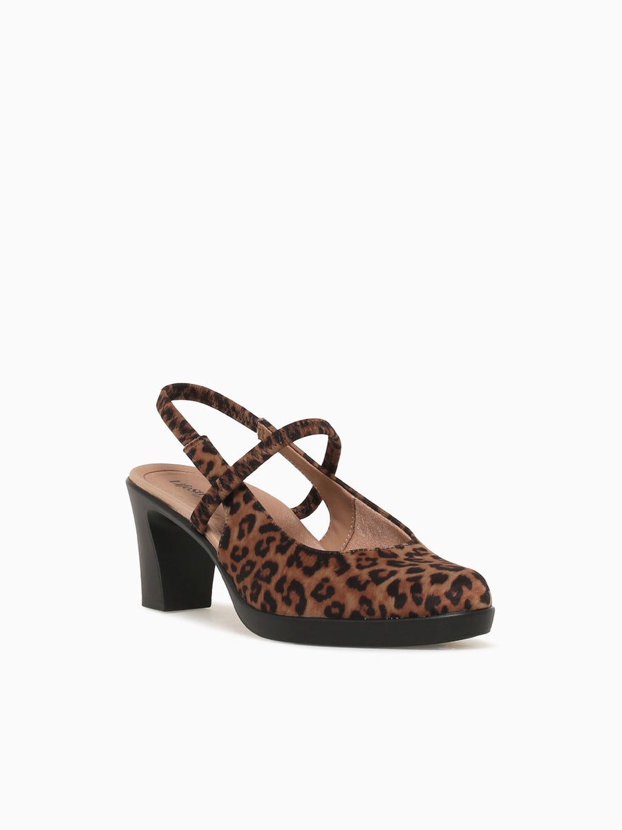 Evoke Leopard Fabric Brown Multi / 5 / M