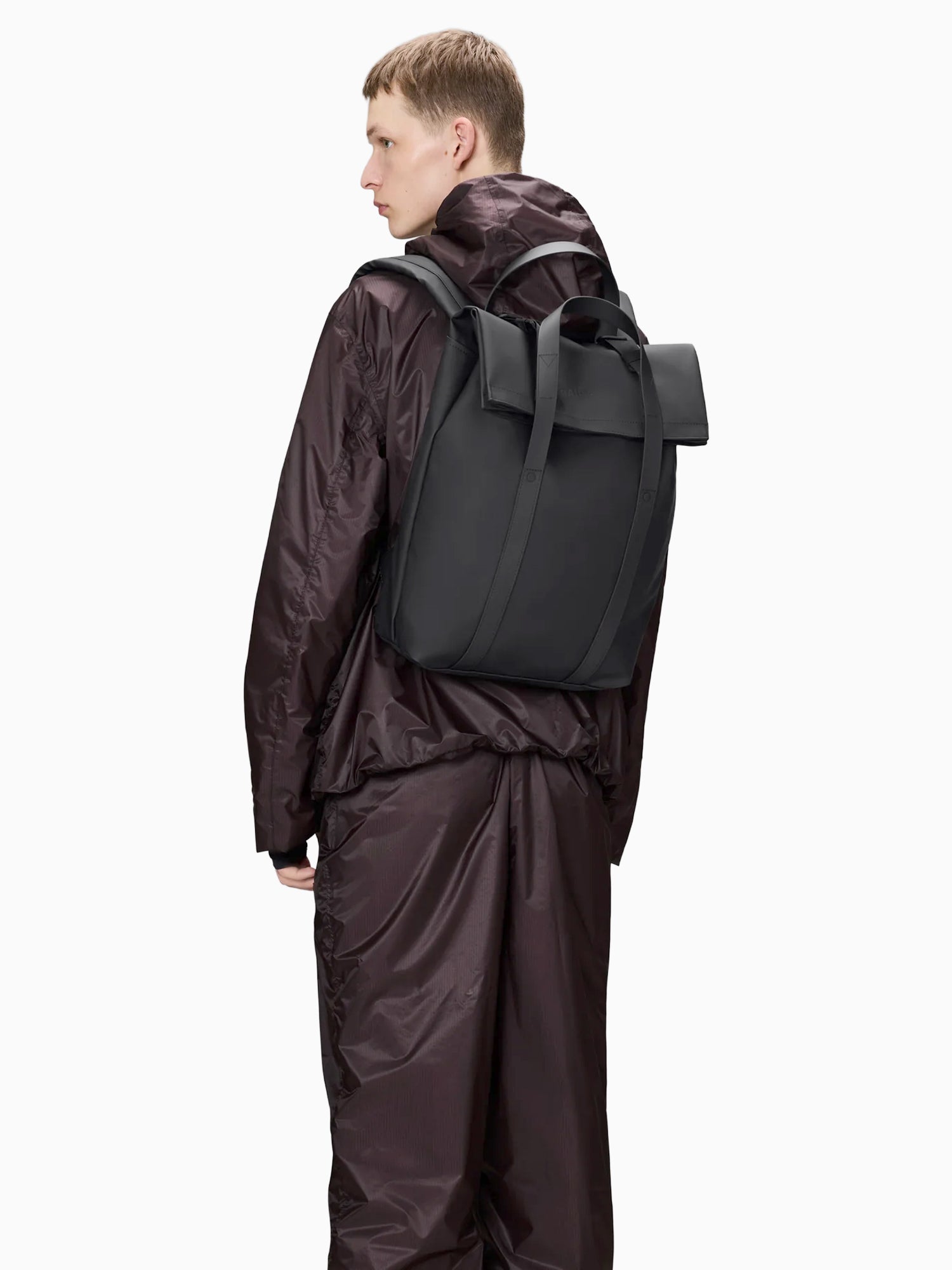 2 Way Tote Backpack W3 Black Black