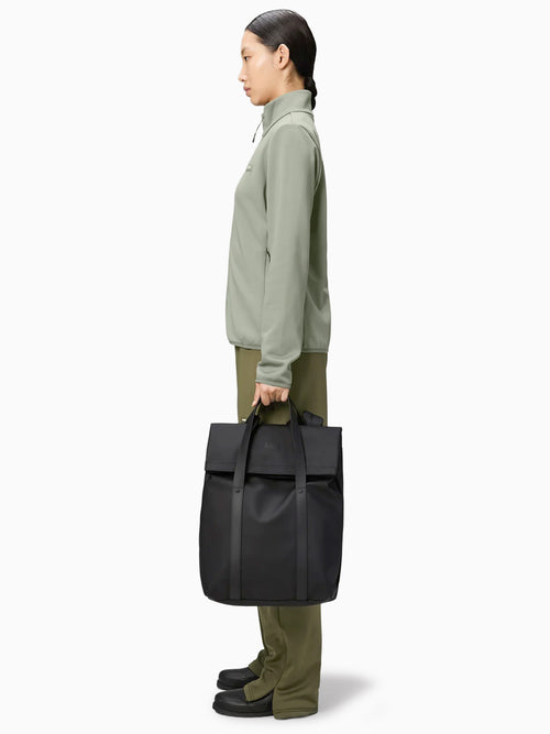 2 Way Tote Backpack W3 Black Black