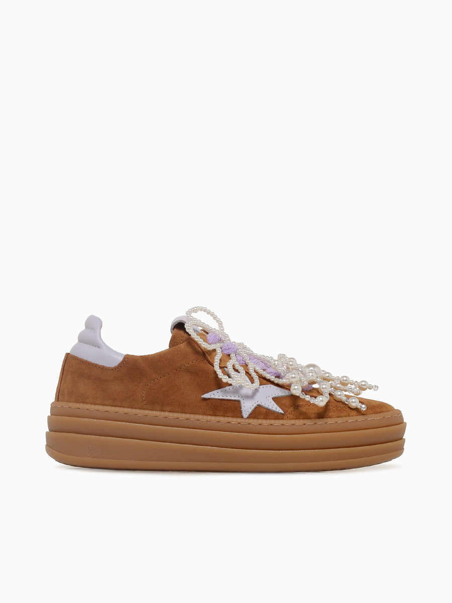 Z526var A149 Mou Violetta suede Orange / 36 / M