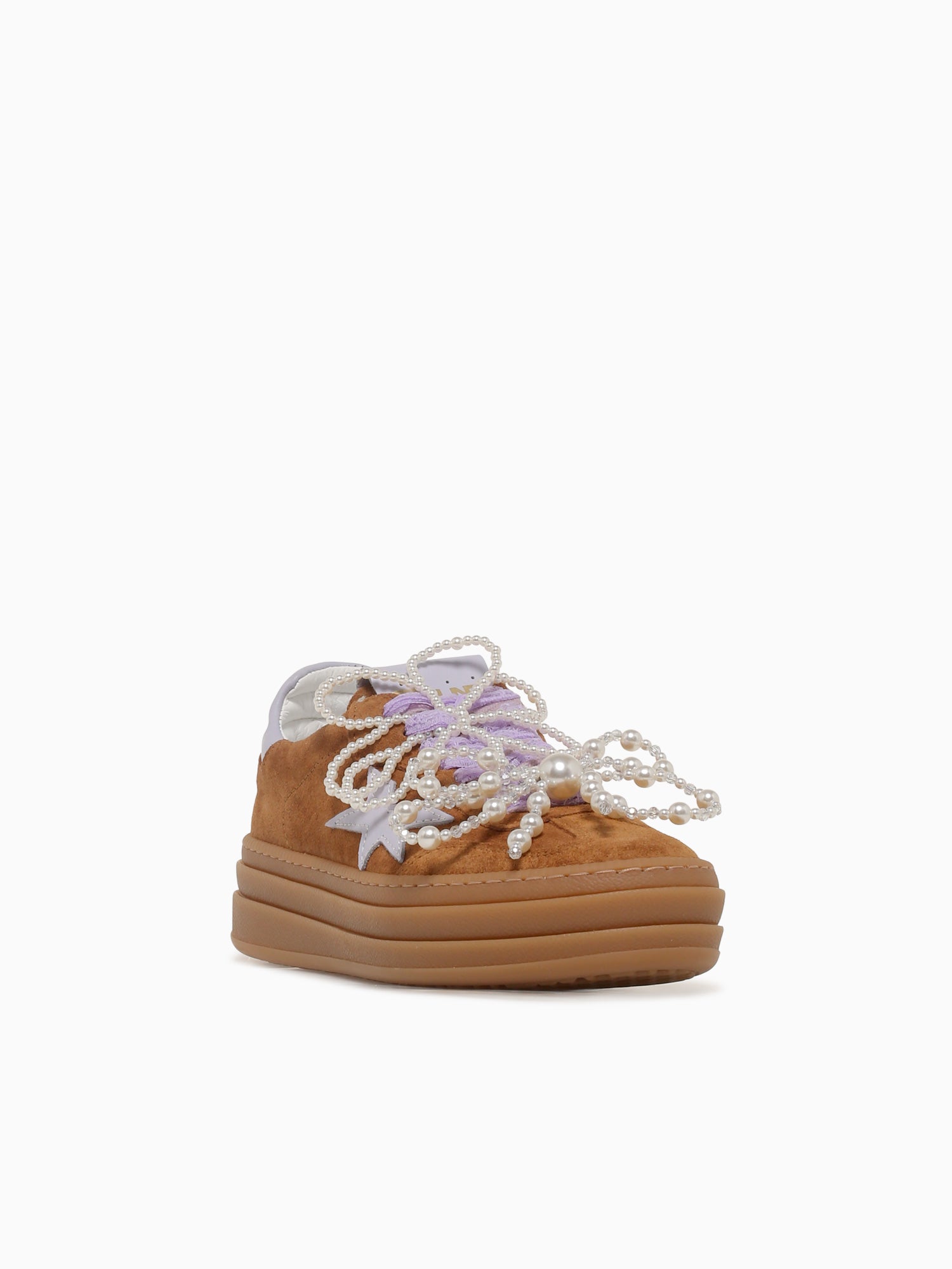 Z526var A149 Mou Violetta suede Orange / 36 / M