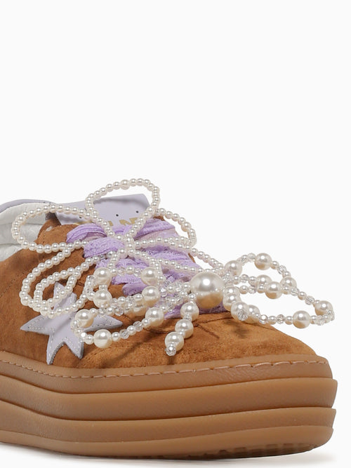 Z526var A149 Mou Violetta suede Orange / 36 / M