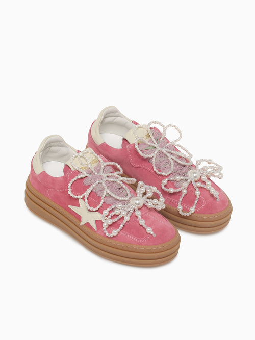 Z526var A153 Mauve Margarita suede Light Pink / 36 / M