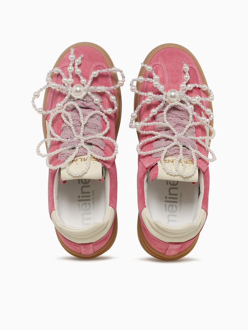 Z526var A153 Mauve Margarita suede Light Pink / 36 / M