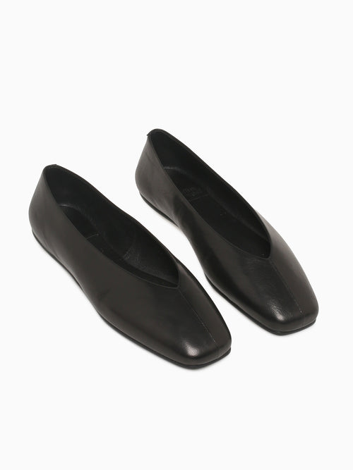 Fathom Black Kid Leather Black / 5 / M