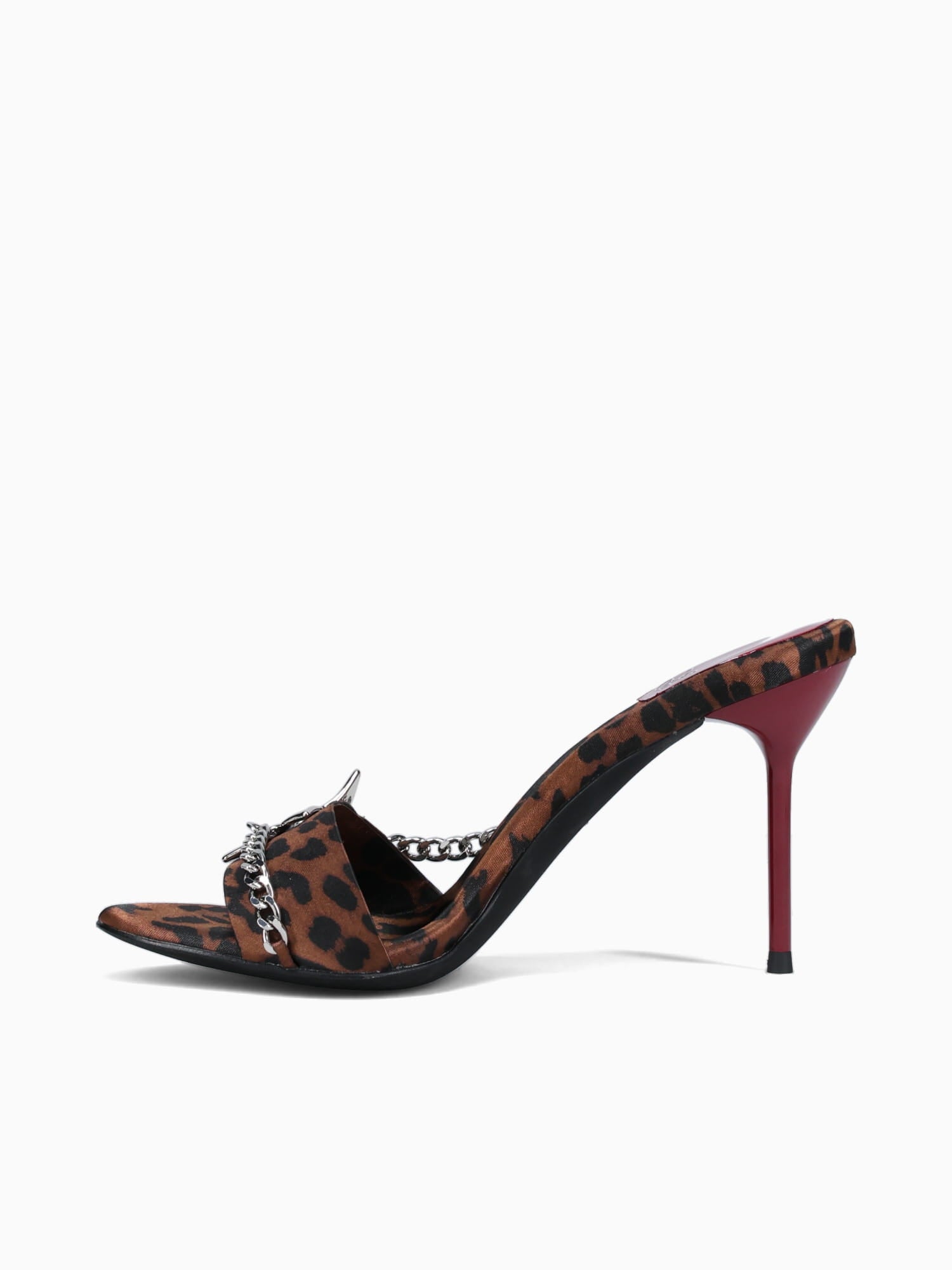 Saireo Cheetah Satin Black Brown / 5 / M
